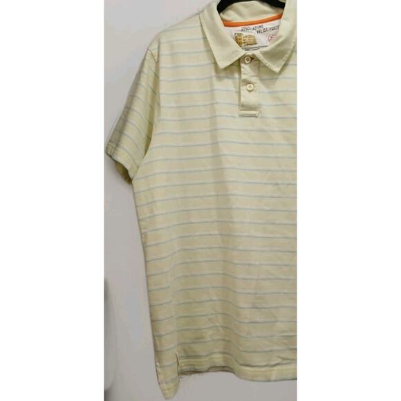 Ellesse Italia Portofino Polo Shirt L Men’s Striped Cotton Yachtycore Preppy EUC - Picture 2 of 10